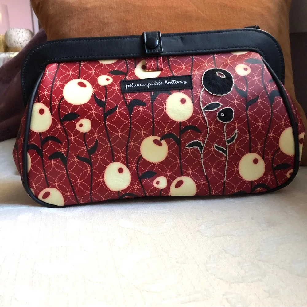 Petunia Pickle Bottom small diaper bag wristlet clutch NWOT